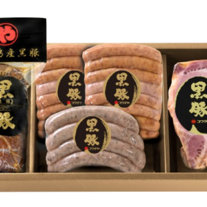 Marinated and Roasted Pork (180g), Charcoal-Grilled Loin Ham (180g), Sausages (150g x 2 packs), Nürnberger Bratwurst (120g)